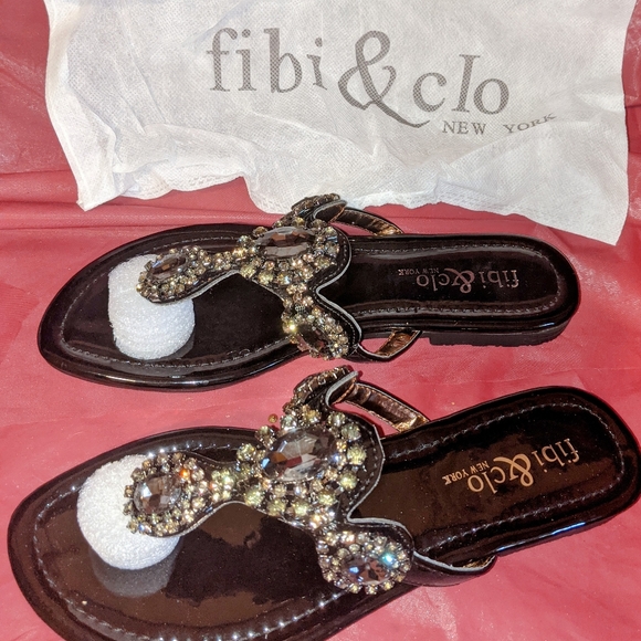 Fibi & Clo Coco Sandals Brand New With Tags! Mint - Picture 5 of 9